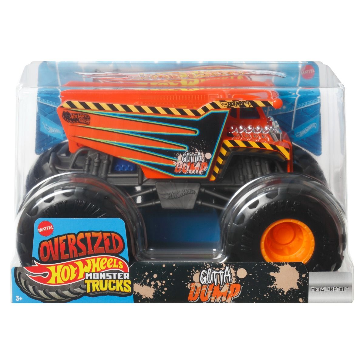 HOT WHEELS JJB06 MONSTER TRUCKS GOTTA DUMP 1:24TH SCALE