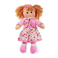 BIGJIGS BJD013 MEDIUM RAG DOLL KELLY