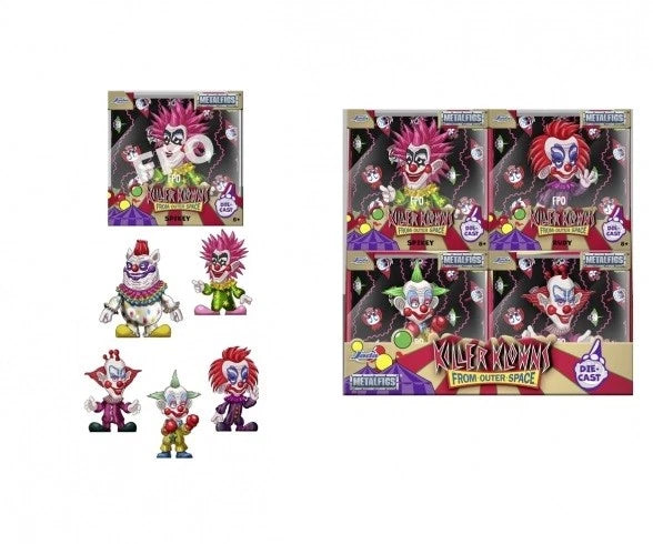 JADA METALFIGS KILLER KLOWNS ASSORTED ONE SUPPLIED