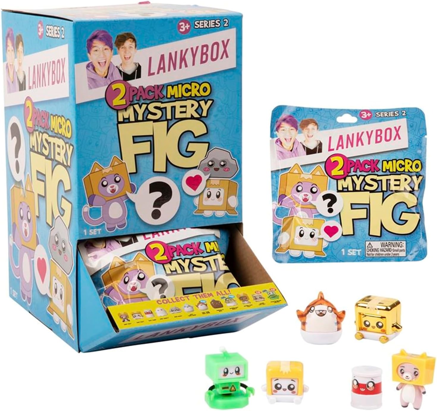 LANKYBOX MYSTERY FIGURE 2 PACK BLIND BAG SERIES 2 – Youngsters World