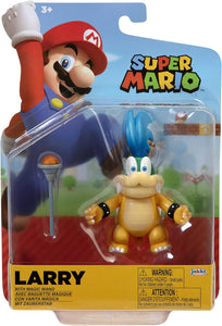 SUPER MARIO 40872 LARRY WITH MAGIC WAND ARTICULATED FIGURE