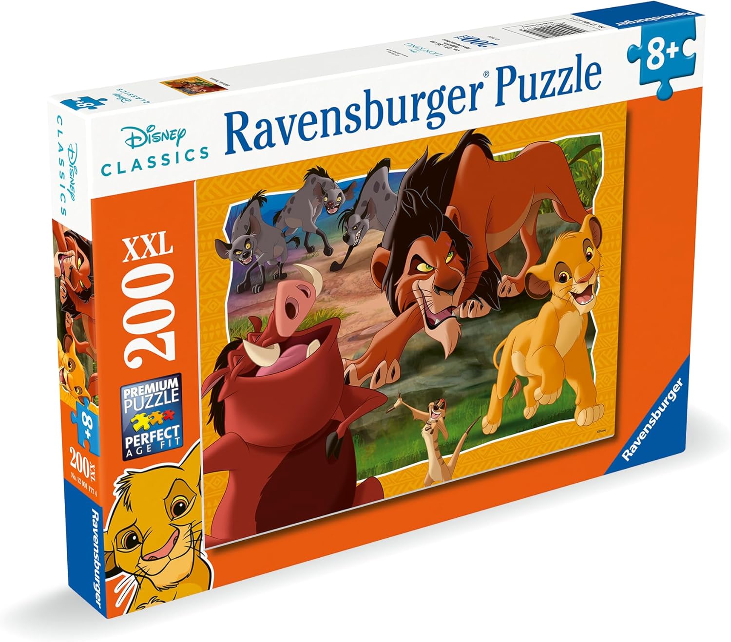 RAVENSBURGER 01177 DISNEY THE LION KING 200 XXL PIECE JIGSAW PUZZLE
