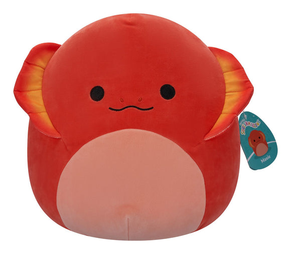 SQUISHMALLOWS 05415 MAXIE 12 INCH RED FRILLED LIZARD PLUSH