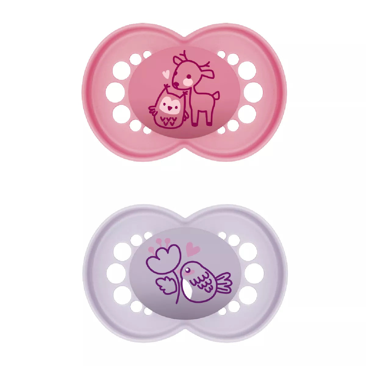 MAM Pure Original soother pink 16 months +