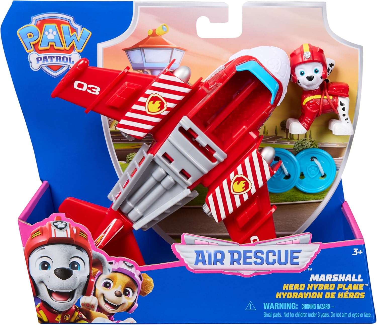 PAW PATROL 6071174 AIR RESCUE MARSHALL HERO HYDRO PLANE