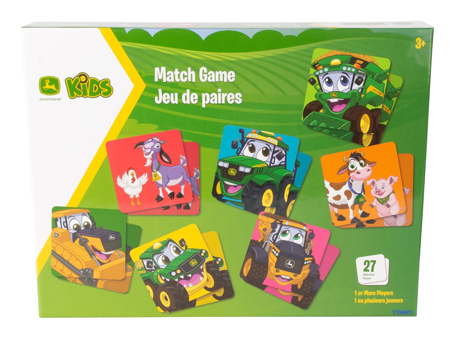 ** SALE ** JOHN DEERE KIDS 47283 MATCH GAME