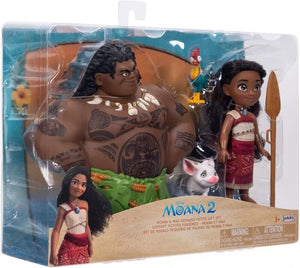 DISNEY PRINCESS 23755 PETITE MOANA & MAUI GIFT SET