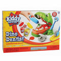 KIDDY DOUGH DINO DENTIST MODELLING DOUGH PLAY SET