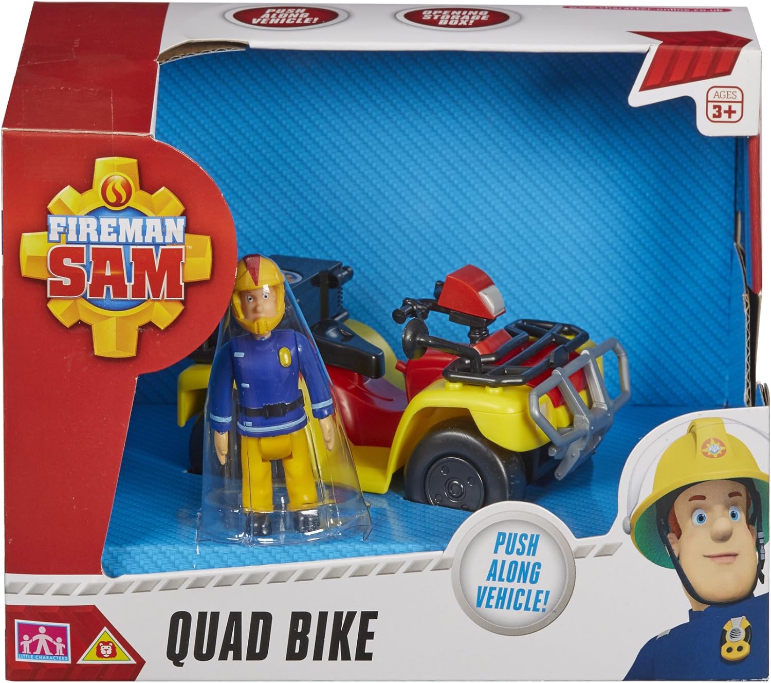 FIREMAN SAM 4129 MERCURY RESCUE QUAD BIKE