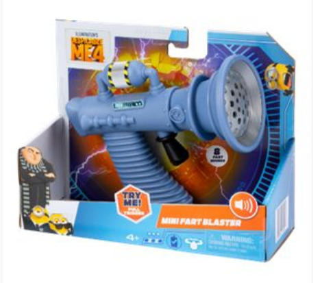 ** HALF PRICE ** DESPICABLE ME 4 59290 MINI FART BLASTER