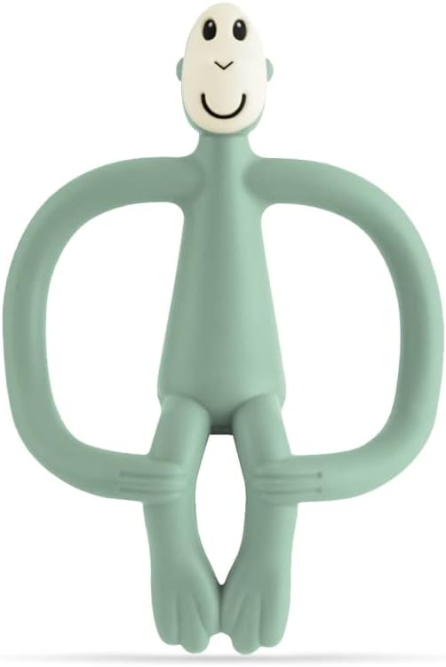 MATCHSTICK MONKEY MINT GREEN MONKEY TEETHER