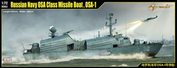 I LOVE KIT 67201 RUSSIAN NAVY OSA CLASS MISSILE BOAT, OSA-1 1/72 SCALE