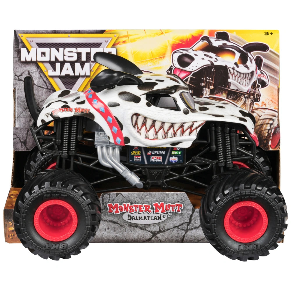 MONSTER JAM 6076820 MONSTER MUTT DALMATION MONSTER TRUCK 1:24TH SCALE
