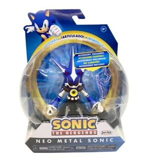 SONIC THE HEDGEHOG 242305 NEO METAL SONIC ARTICULATED FIGURE