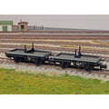 PECO NR1151E  4 Wheel Bolster Wagon Twin Set LNER  N  SCALE