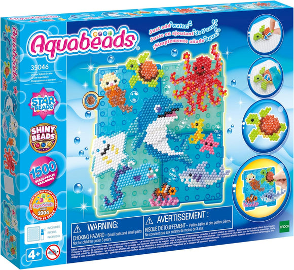 AQUABEADS 35046 OCEAN SPLASH SCENE SET