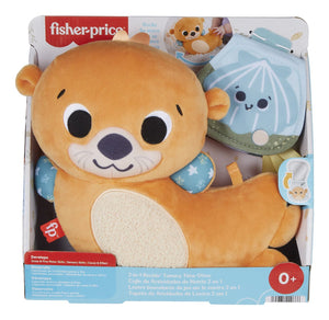 FISHER PRICE HXG96 2 IN 1 ROCKIN' TUMMY TIME OTTER