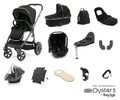 Oyster 3 Ultimate Travel System In Black Olive on Gunmetal Chassis