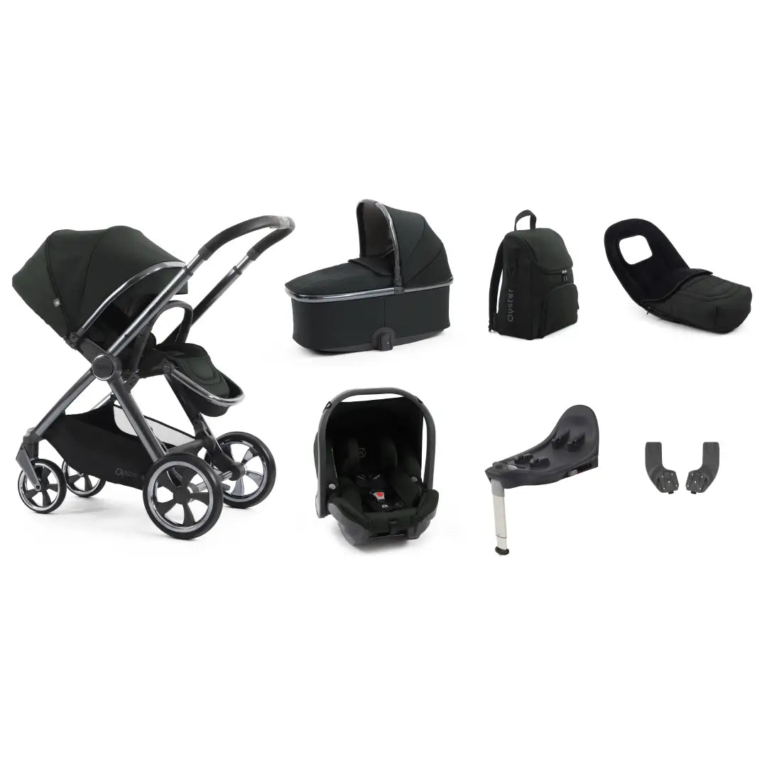 Oyster 4 Luxury Travel System In Black Olive