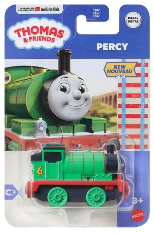 THOMAS & FRIENDS JLB44 PERCY DIECAST PUSH ALONG