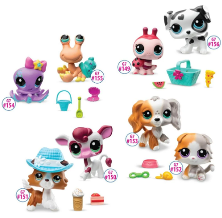LITTLEST PET SHOP BF00623 PET PAIRS ASSORTMENT (ONE SUPPLIED AT RANDOM)