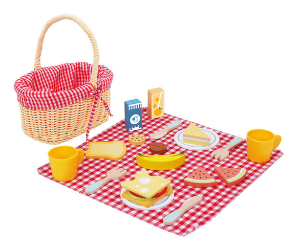 TOOKY TOYS TK454 PICNIC BASKET 23 PIECE SET