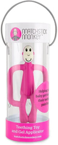MATCHSTICK MONKEY PINK MONKEY TEETHER