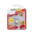 POKEMON PKW4552 BATTLE FIGURE SET PIKACHU WARTORTLE FLAPPLE