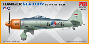 PM MODELS PM-232 Hawker Sea Fury   1/72 SCALE