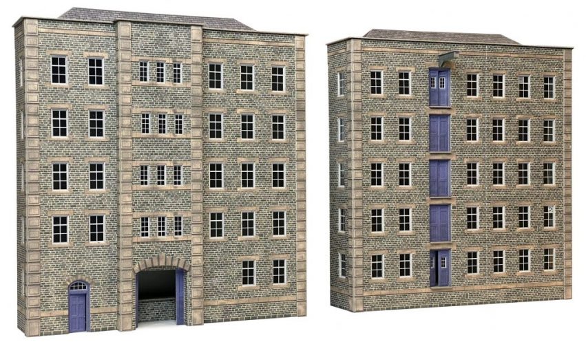 METCALFE PO290 00/H0   Scale Grimy Old Mill