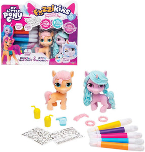 FUZZIKINS MY LITTLE PONY FF510 SUNNY STARSCOUT & IZZY MOONBOW TWINPACK