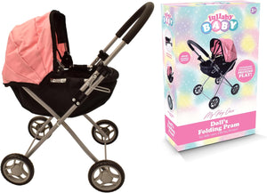 LULLABY BABY 2265 MY VERY OWN DOLLS FOLDING PRAM