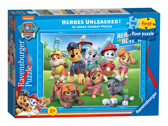 RAVENSBURGER 3155 PAW PATROL MY FIRST 16 PIECE GIANT FLOOR PUZZLE