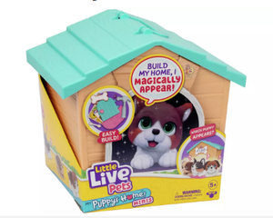 LITTLE LIVE PETS 26616 MY PUPPY'S HOME MINIS TEAL & ORANGE