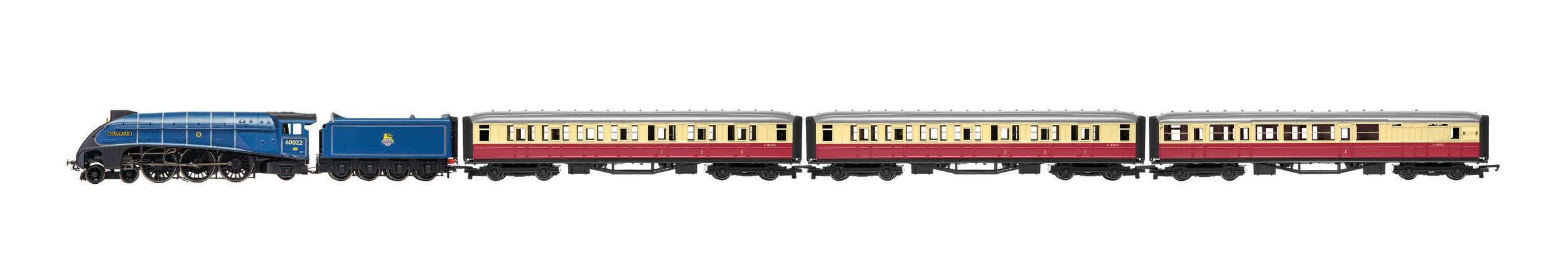 HORNBY R1282M Mallard Record Breaker Train Set - Era 3