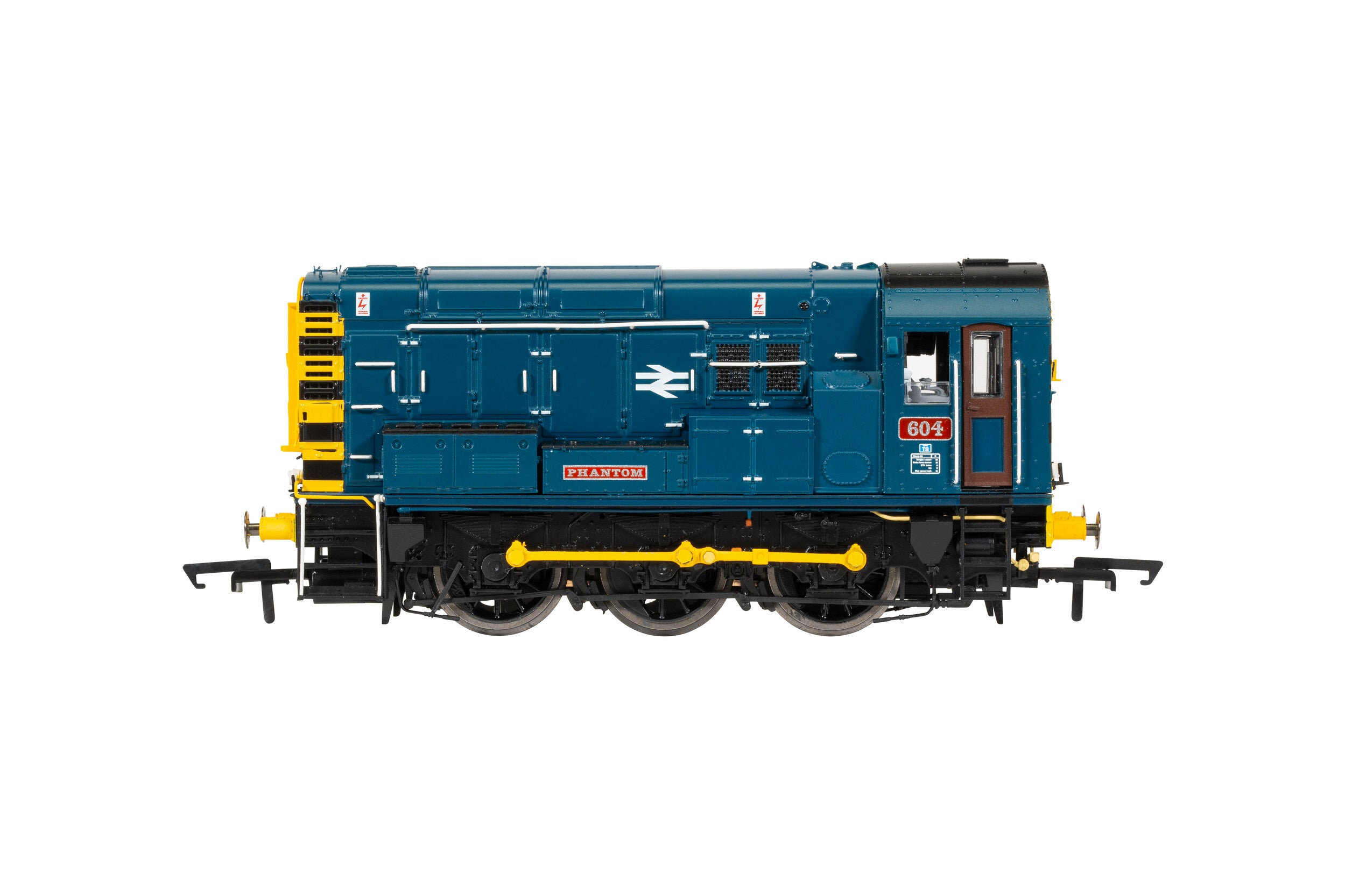 Hornby R30115 PO, Class 08, 0-6-0, 604 'Phantom' - Era 10