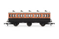 Hornby  R40291 LSWR, 6 Wheel Coach, 3rd Class, 821 - Era 2