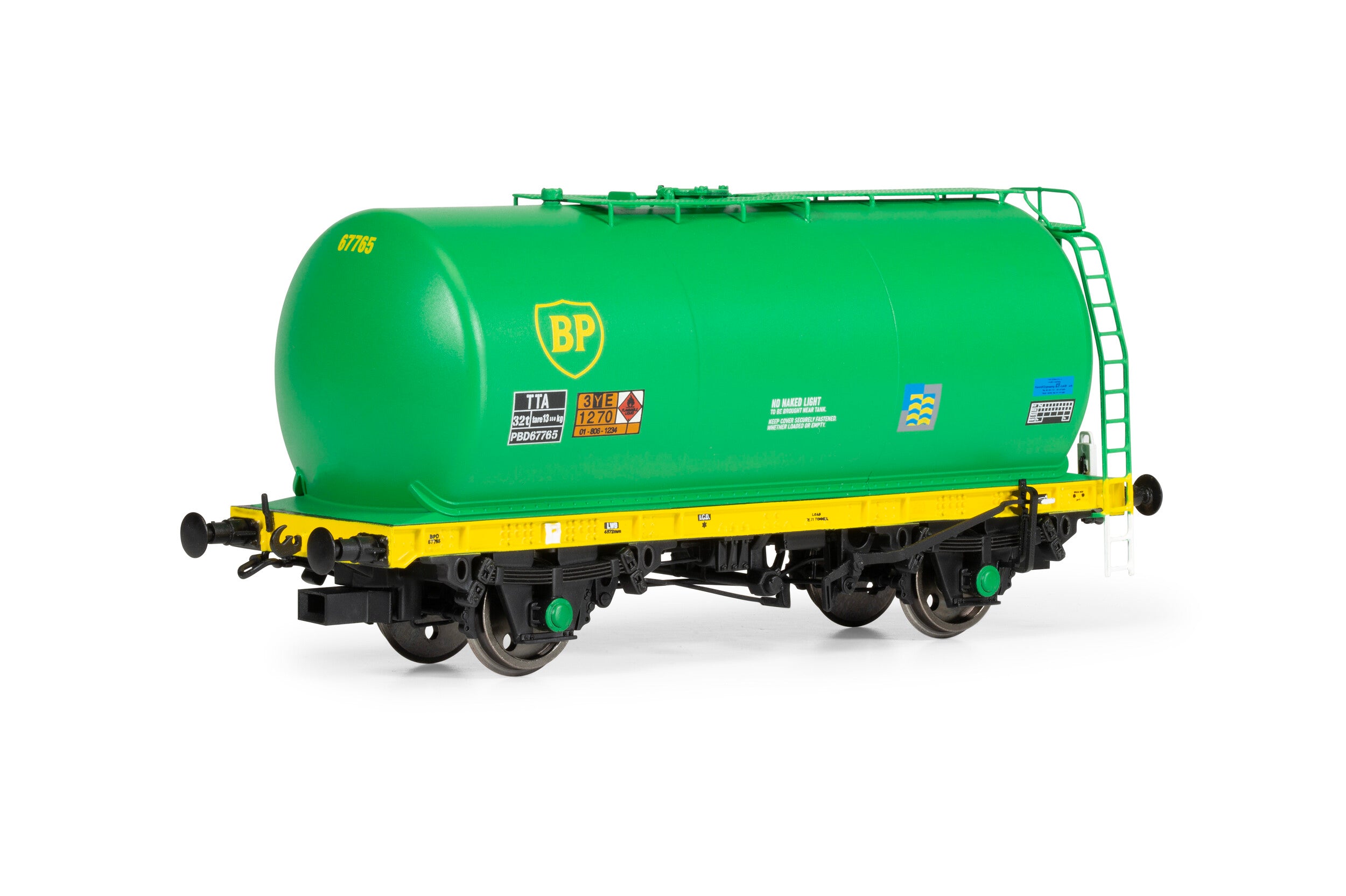 Hornby R60209 BR, TTA Tanker Wagon, BP 67765 - Era 8