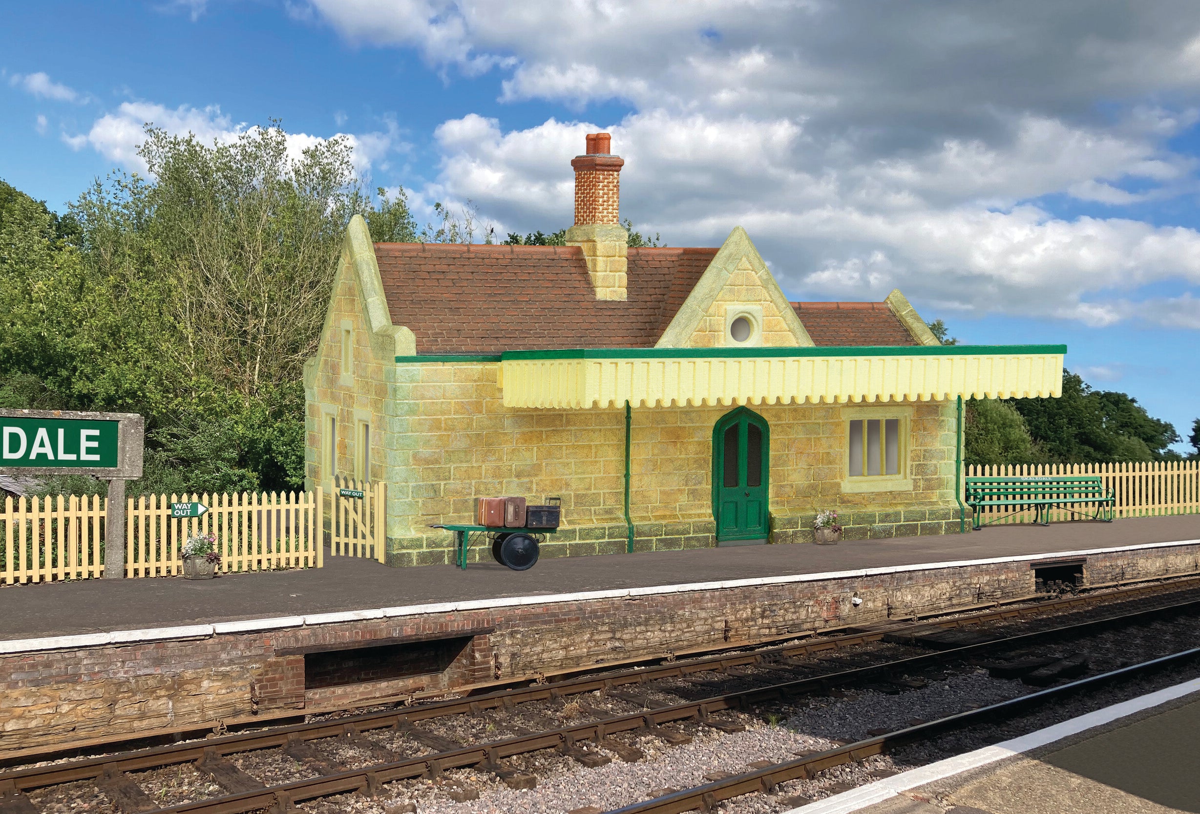 Hornby R7363 South Eastern Railway Station Building