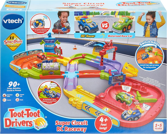 VTECH 570003 TOOT TOOT DRIVERS SUPER CIRCUIT RC RACEWAY