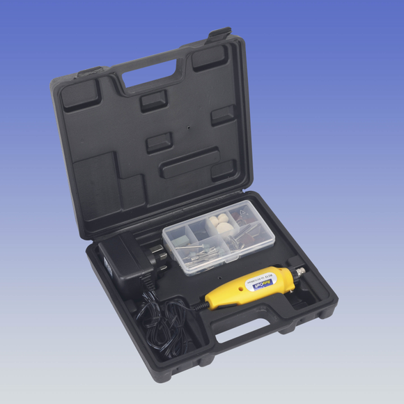 ROTACRAFT RC12/75A 12v Rotary Tool Set with 75 Accessories