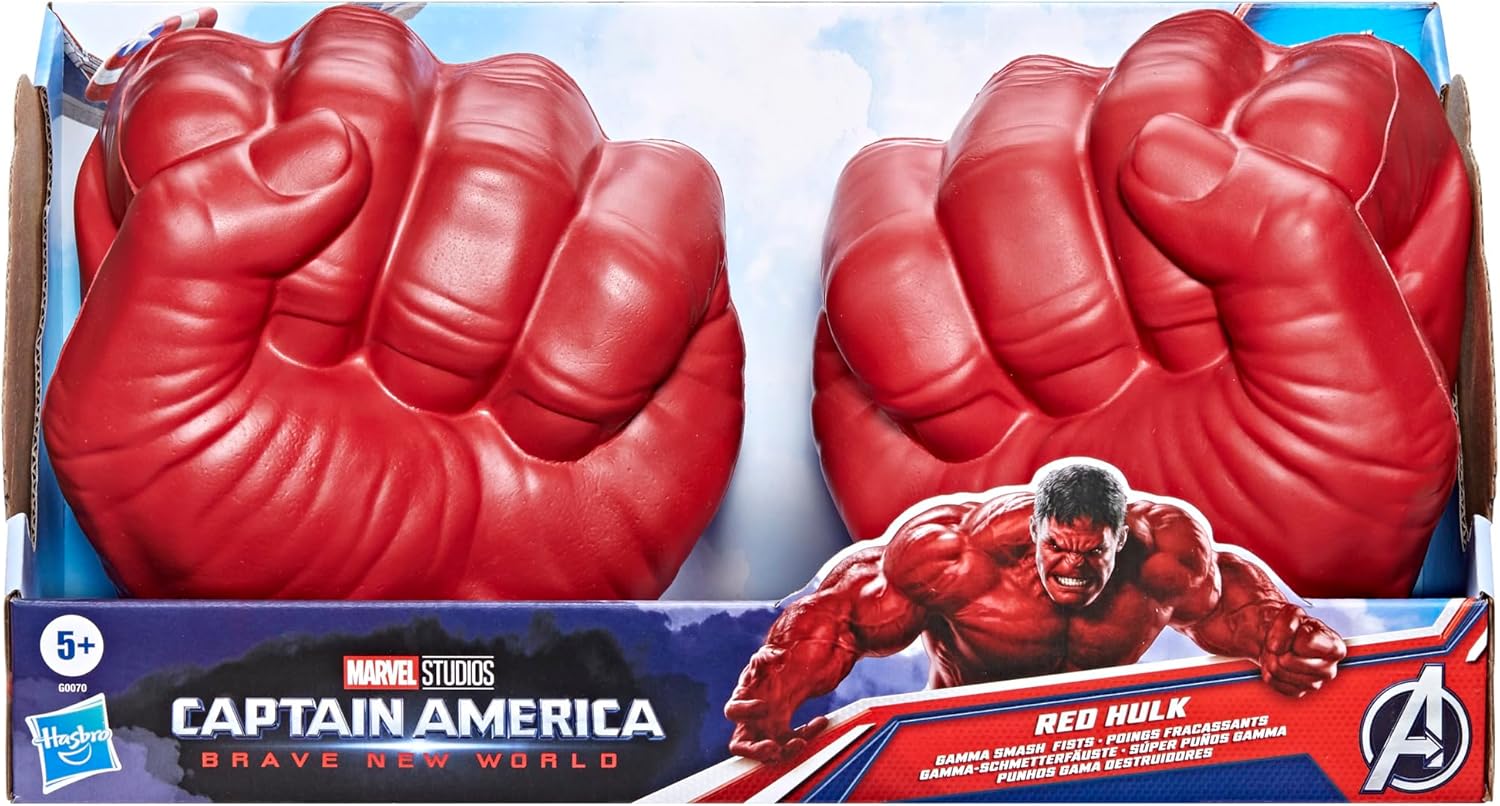 MARVEL CAPTAIN AMERICA G0070 RED HULK GAMMA SMASH FISTS