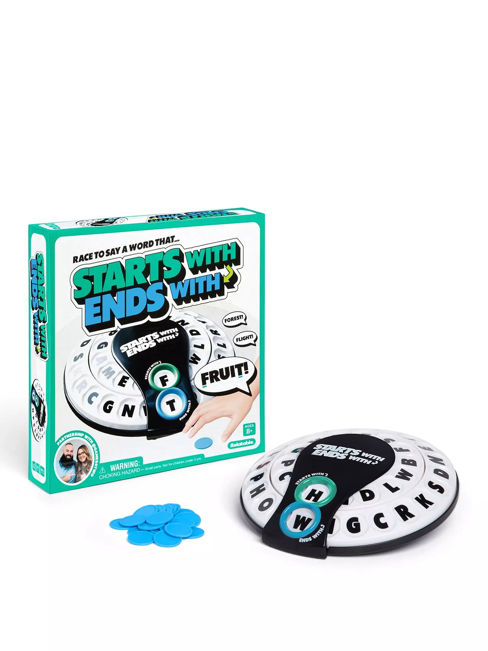 RELATABLE SWE4209UK STARTS WITH ENDS WITH BOARD GAME