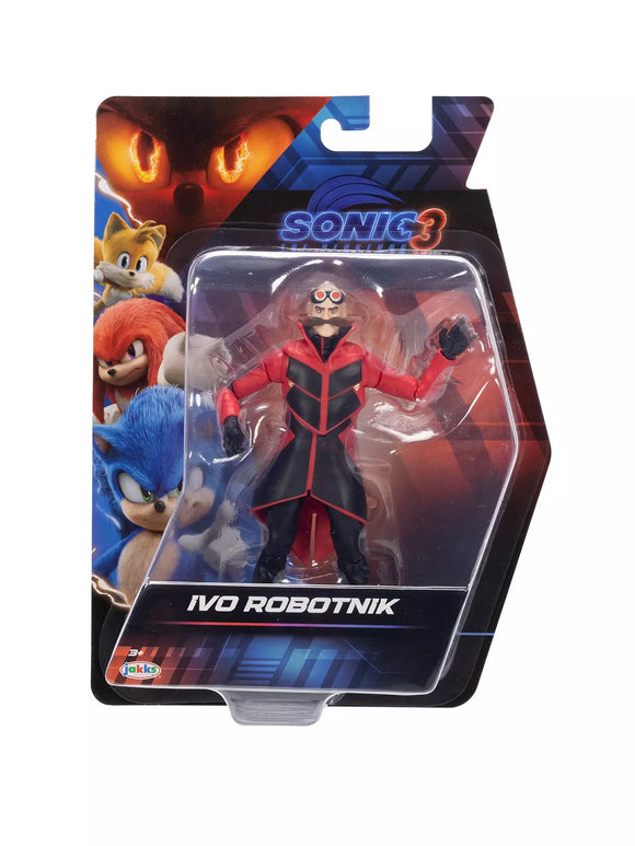 SONIC THE HEDGEHOG 42398 SONIC 3 MOVIE IVO ROBOTNIK FIGURE