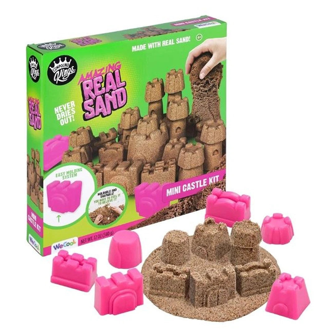 COMPOUND KINGS WC113056CKINT AMAZING REAL SAND MINI CASTLE KIT