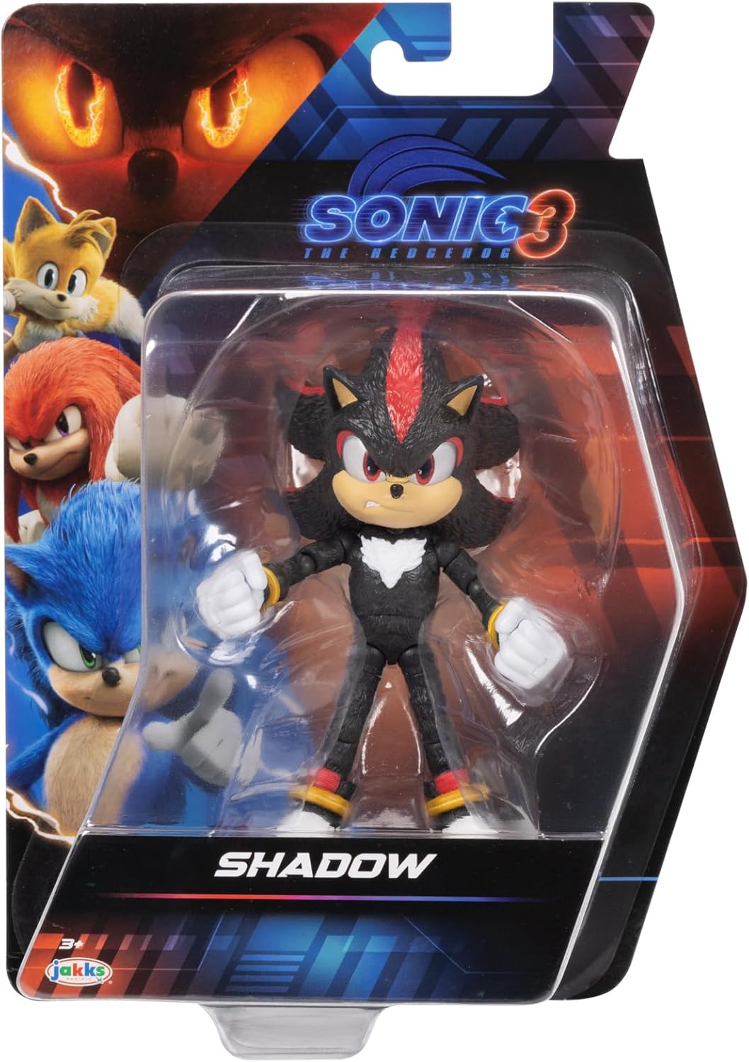 SONIC THE HEDGEHOG 42404 SHADOW ARTICULATED FIGURE