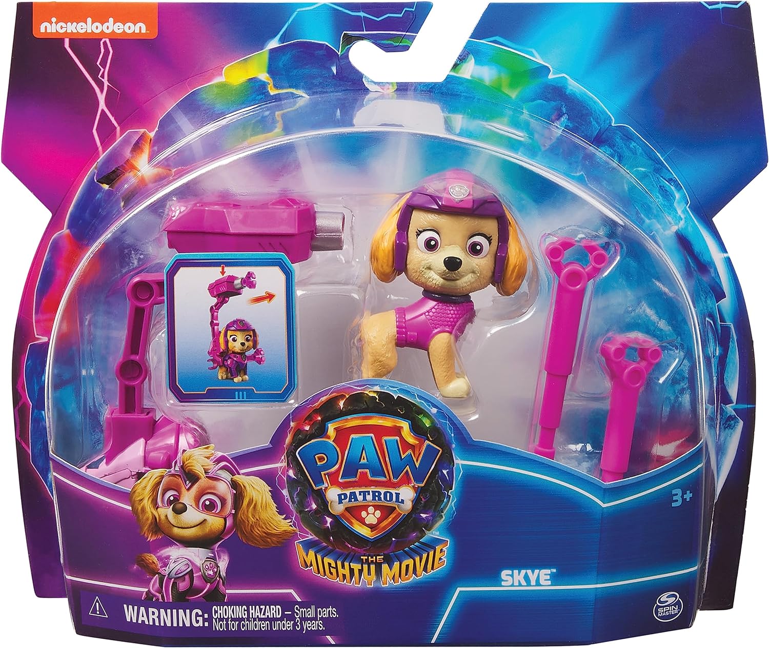 ** HALF PRICE ** PAW PATROL 20145424 MIGHTY MOVIE SKYE HERO PUP