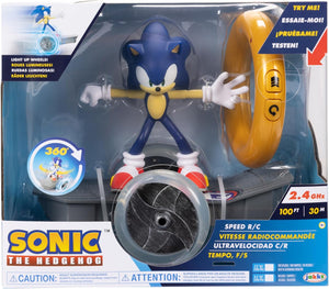 SONIC THE HEDGEHOG 41701 SONIC SPEED R/C VEHICLE WITH SONIC AND RING