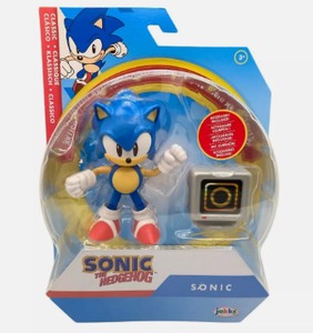 SONIC THE HEDGEHOG 142305 CLASSIC SONIC WITH RING ITEM BOX