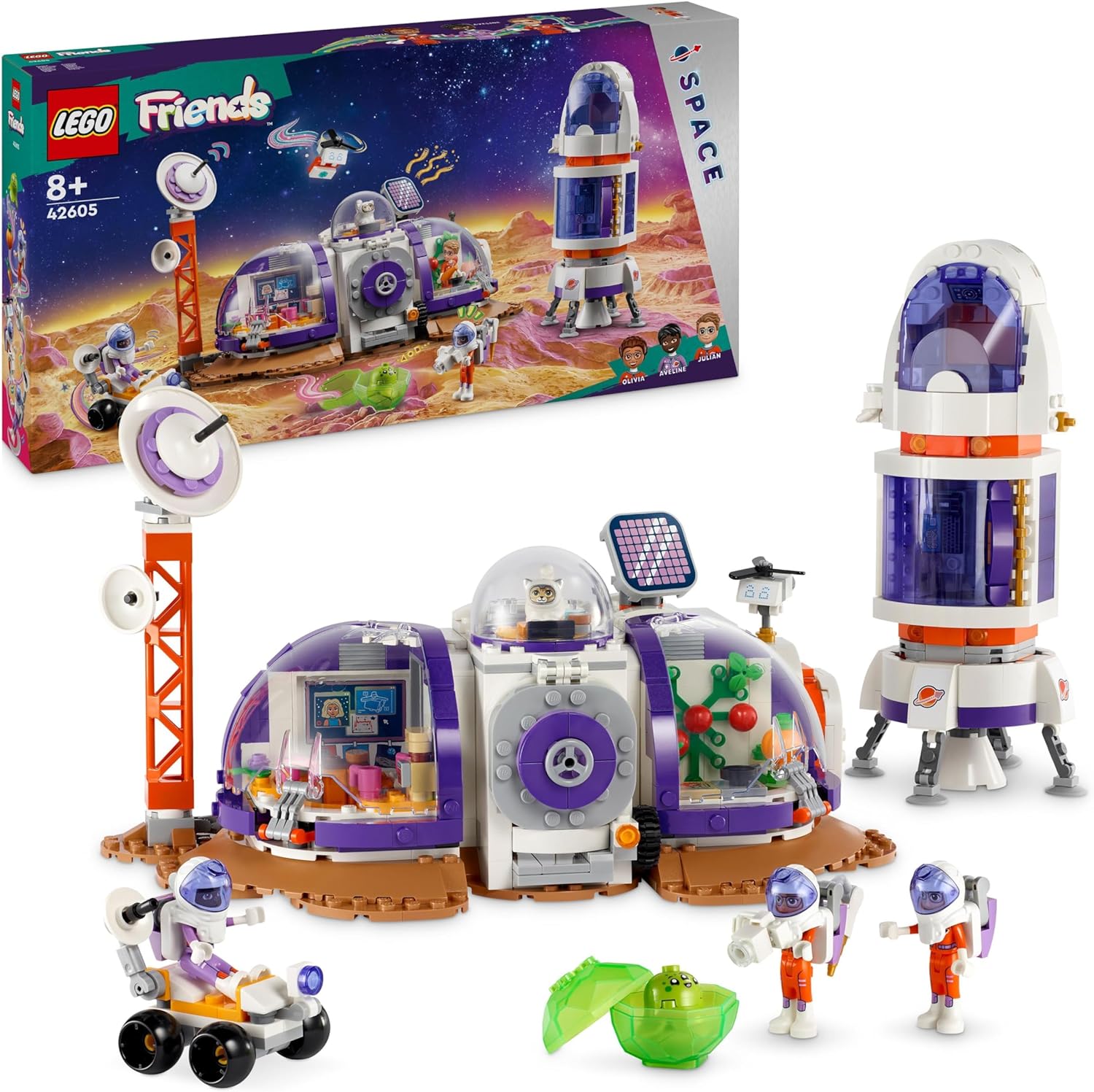 ** £35 OFF ** LEGO 42605 FRIENDS MARS SPACE BASE AND ROCKET